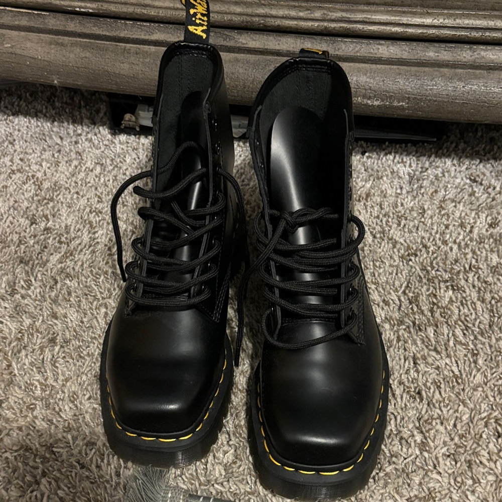 Dr. Martens Black Platform Boots